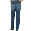 Wrangler Women's Retro Mae Aztec Pocket Bootcut Jeans