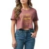 Wrangler X Yellowstone Women's Ranch Hand Cropped T-Shirt