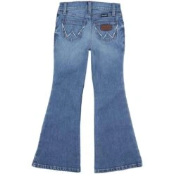 Wrangler Youth Girls' Etta Flare Leg Jeans