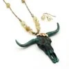 Wyo-Horse Women's Steer Skull Jewelry Set